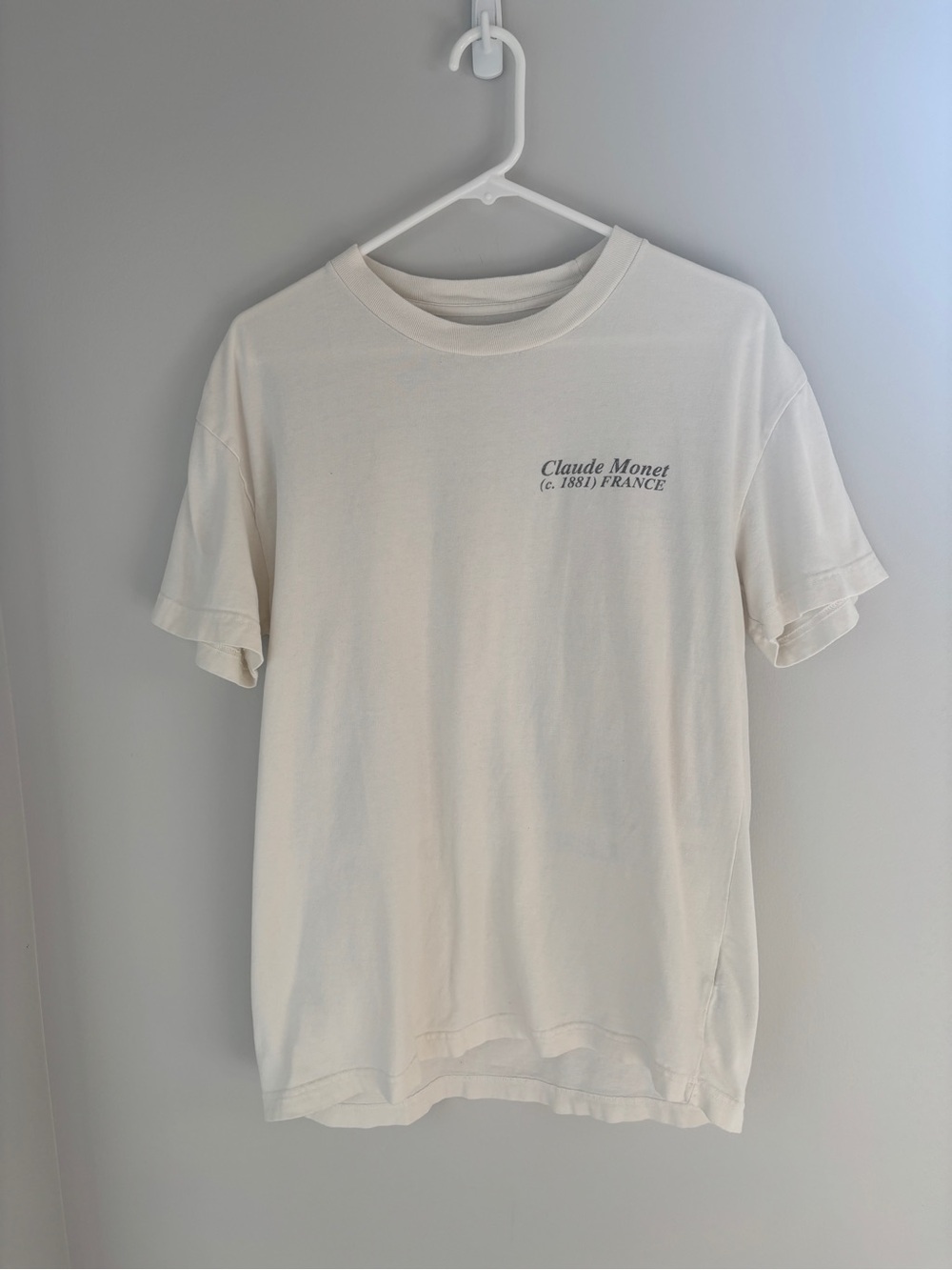Abercrombie & Fitch Cream Claude Monet Graphic Tee